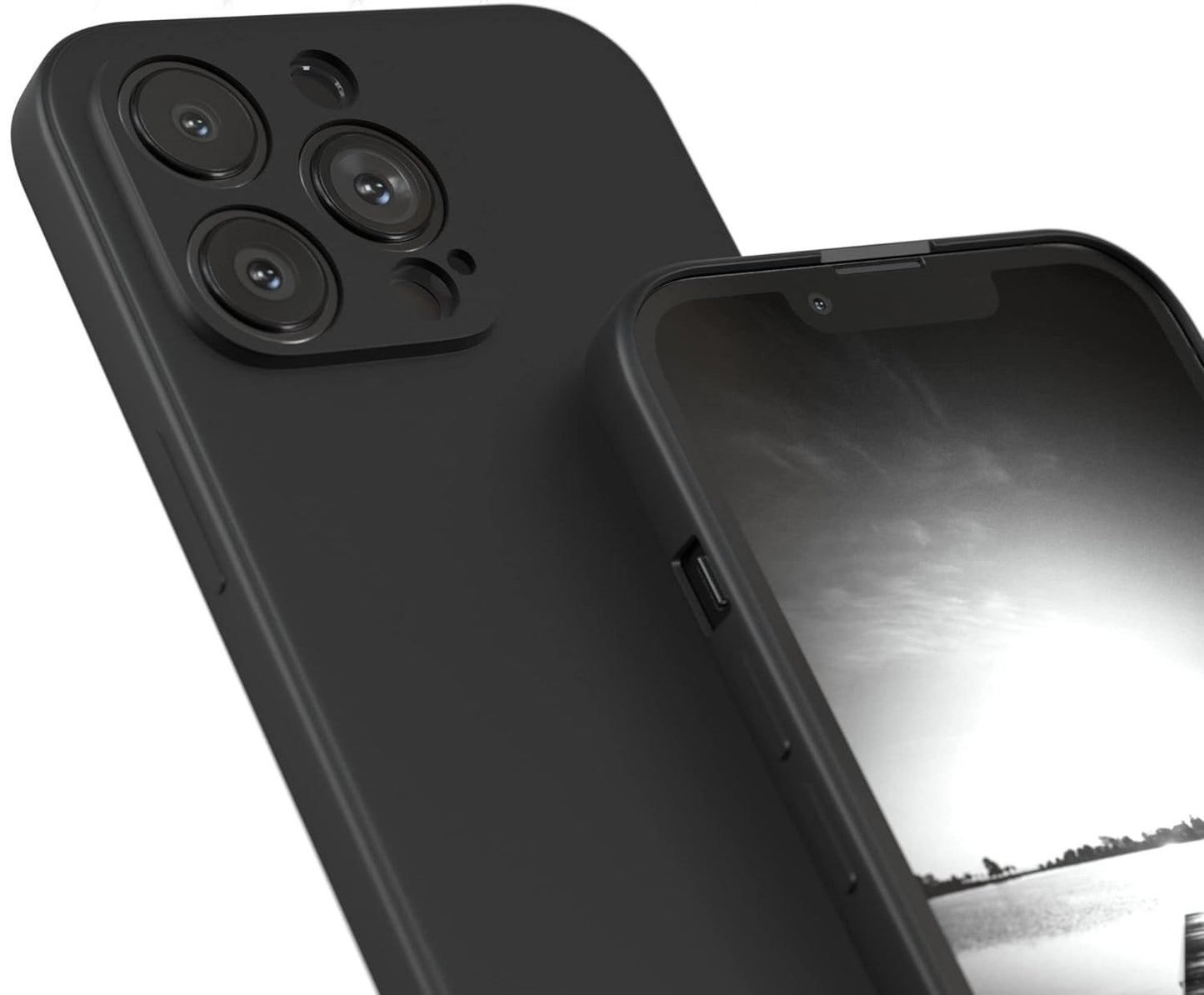 Dėklas Liquid Silicone 1.5mm Xiaomi Redmi Note 14 Pro 4G juodas