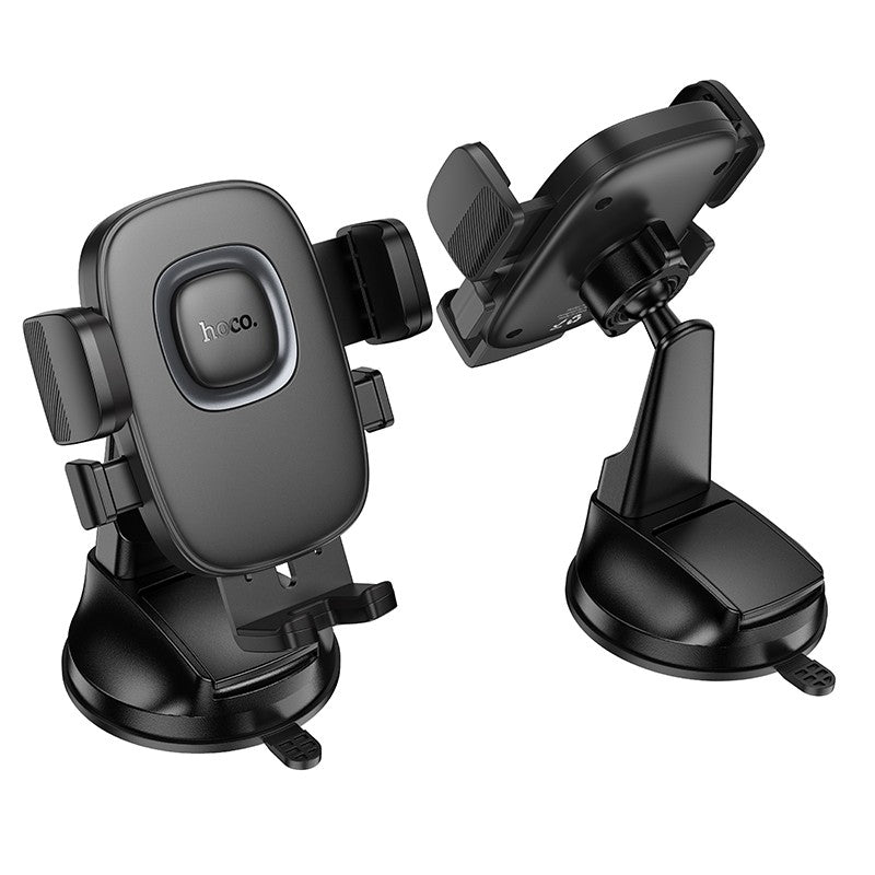 Automobilinis telefono laikiklis Hoco H76 (dashboard) juodas