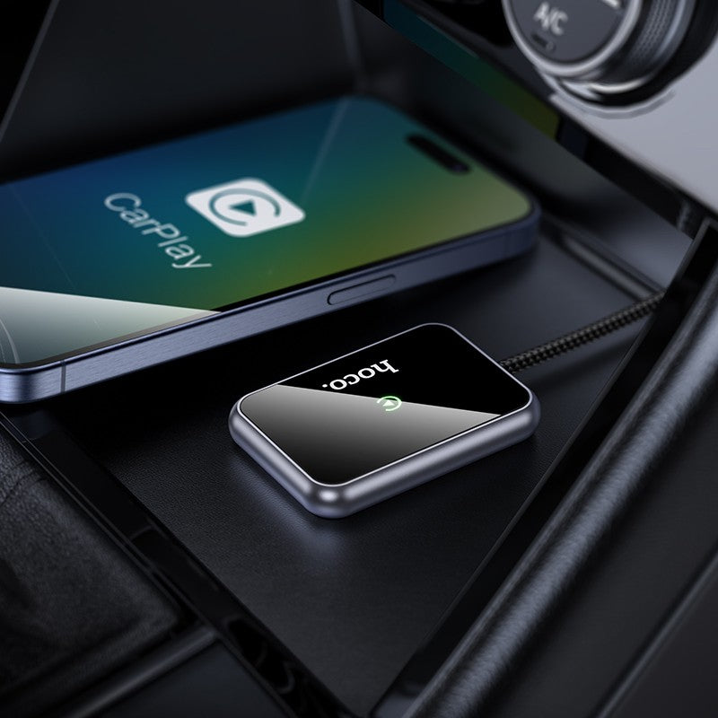 Belaidis CarPlay adapteris Hoco HU1 juodas