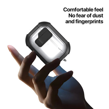 Dėklas Dux Ducis PECN Apple AirPods 4 juodas