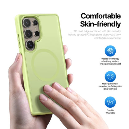 Dėklas Dux Ducis Yind skirtas Samsung S938 S25 Ultra žalias