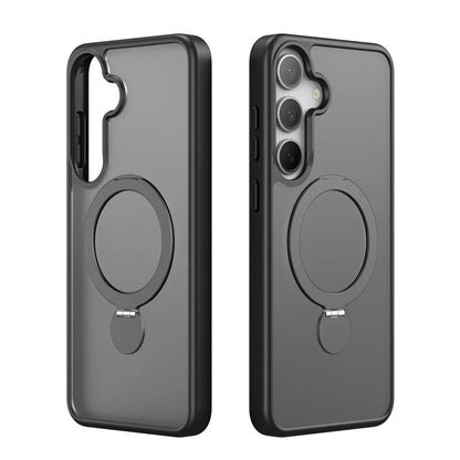 Dėklas Dux Ducis Yind With Magnetic Stand skirtas Samsung S936 S25 Plus juodas