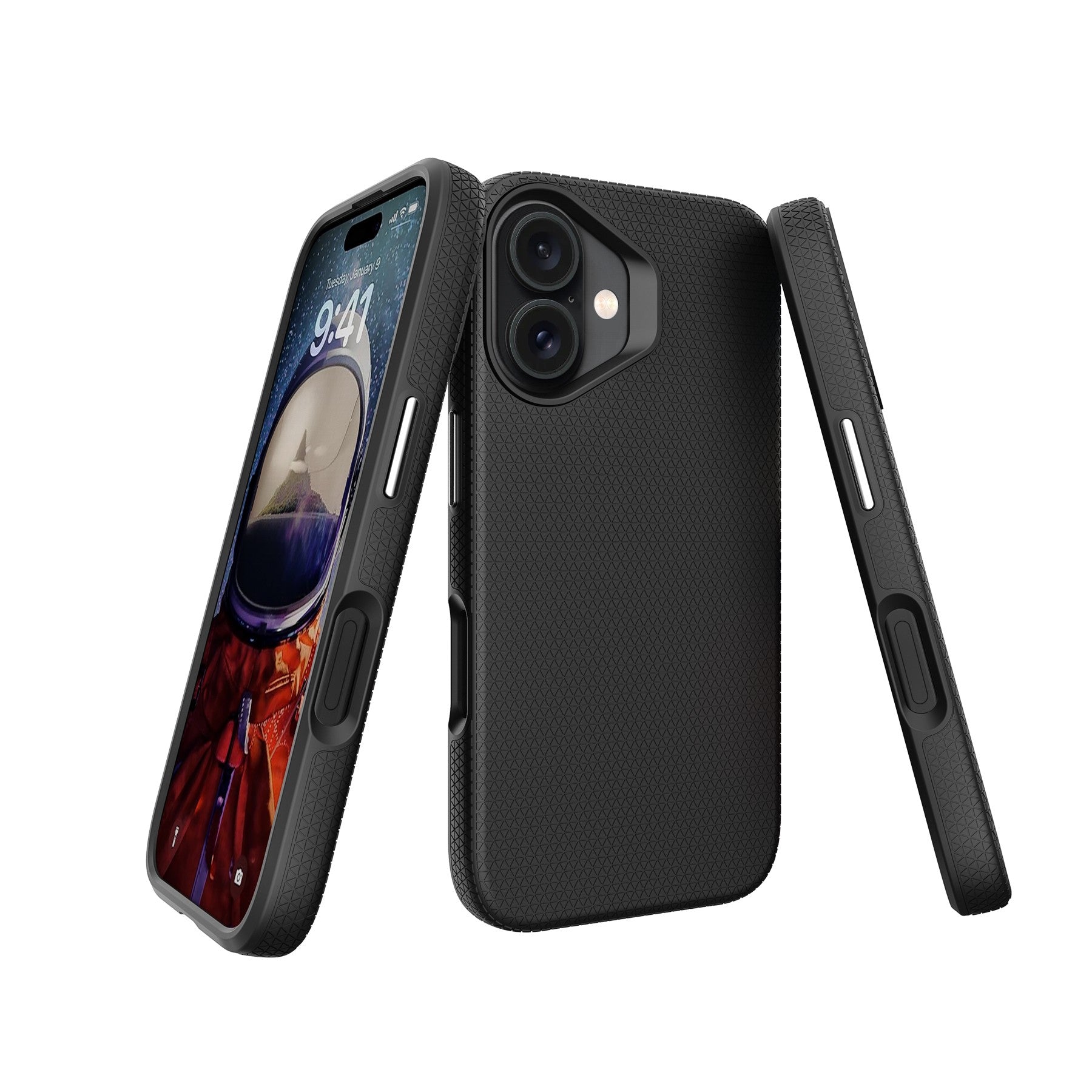 Dėklas Perfectionists Triangle Mag Case Apple iPhone 11 juodas