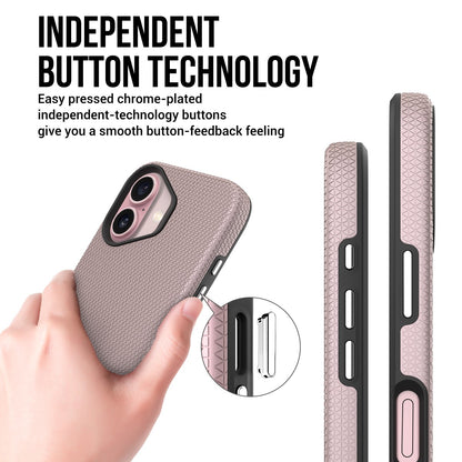 Dėklas Perfectionists Triangle Mag Case Apple iPhone 11 rožinio aukso