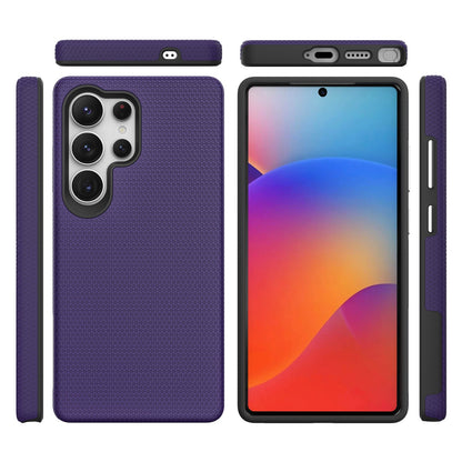 Dėklas Perfectionists Triangle Case Samsung S938 S25 Ultra violetinis