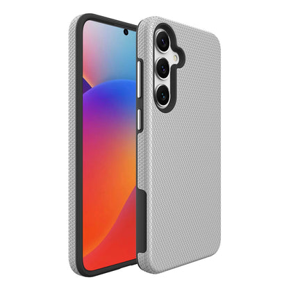 Dėklas Perfectionists Triangle Case Samsung A266 A26 5G sidabrinis