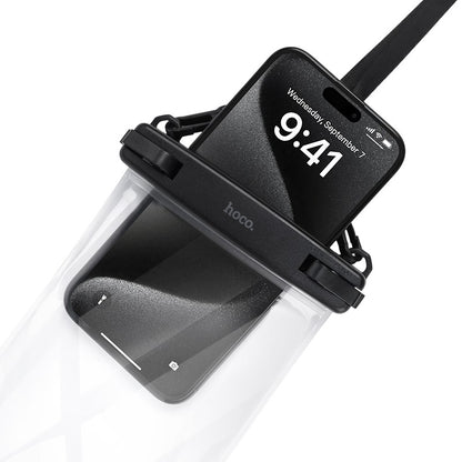 Atsparus vandeniui dėklas Hoco HX52 juodas