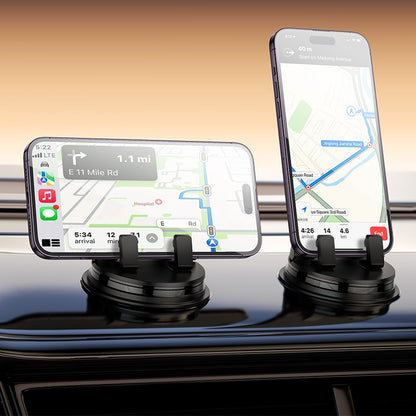Automobilinis telefono laikiklis Hoco H55 (dashboard) juodas