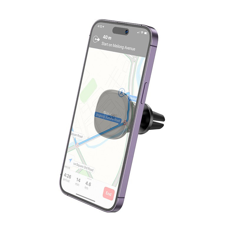 Automobilinis telefono laikiklis Borofone BH102 (air vent) juodas