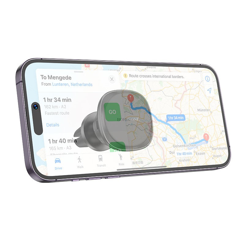 Automobilinis telefono laikiklis Borofone BH102 (air vent) juodas