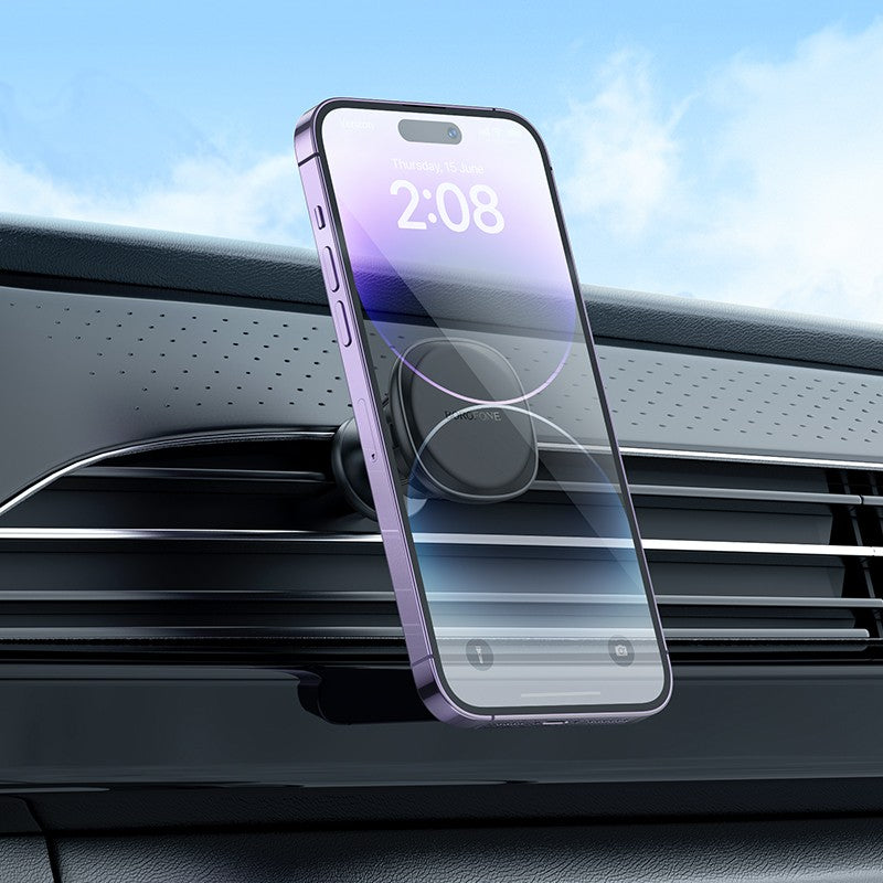 Automobilinis telefono laikiklis Borofone BH102 (air vent) juodas