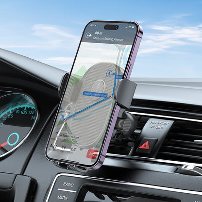 Automobilinis telefono laikiklis Borofone BH92 (air vent) juodas