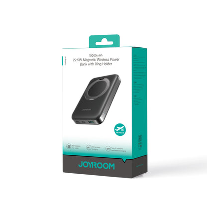 Išorinė baterija Power Bank Joyroom JR-PBM12 22.5W Magnetic Wireless 10000mAh juoda