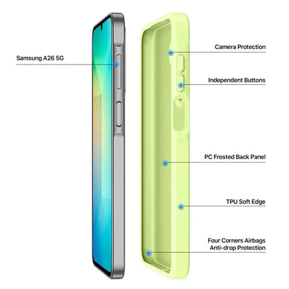Dėklas Dux Ducis Yind skirtas Samsung A266 A26 5G žalias
