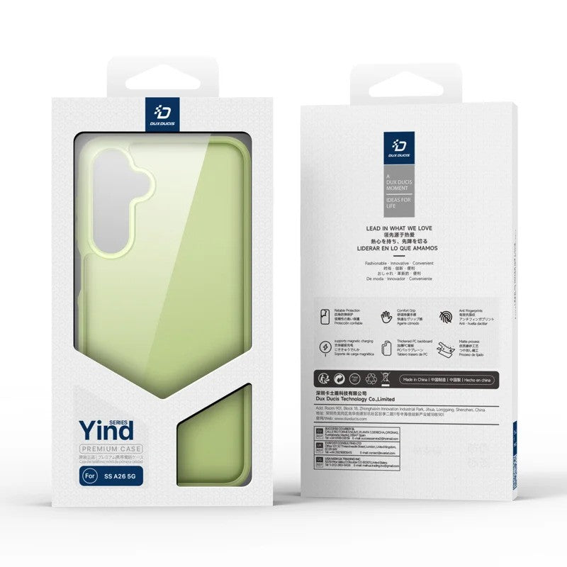 Dėklas Dux Ducis Yind skirtas Samsung A266 A26 5G žalias