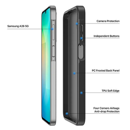 Dėklas Dux Ducis Yind skirtas Samsung A266 A26 5G juodas