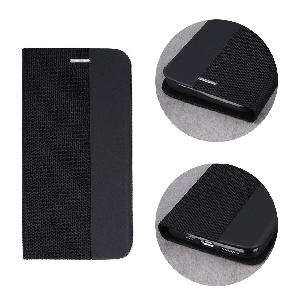 Dėklas Smart Senso Samsung S937 S25 Edge juodas
