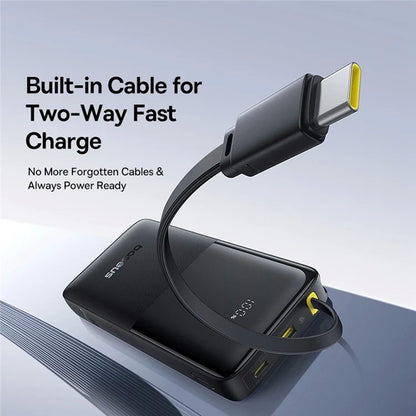 Išorinė baterija Power Bank Baseus Bipow 2 20W 10000mAh juoda P10077101113-00