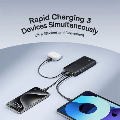 Išorinė baterija Power Bank Baseus Bipow 2 20W 10000mAh juoda P10077101113-00