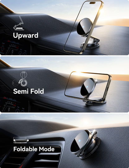 Automobilinis laikiklis-įkroviklis Joyroom JR-ZS408 (dashboard) 15W juodas