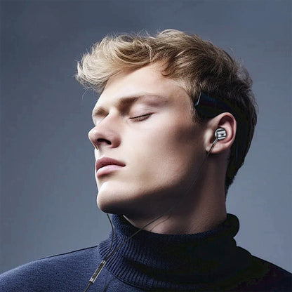 Ausinės Acefast L6 USB-C juodos