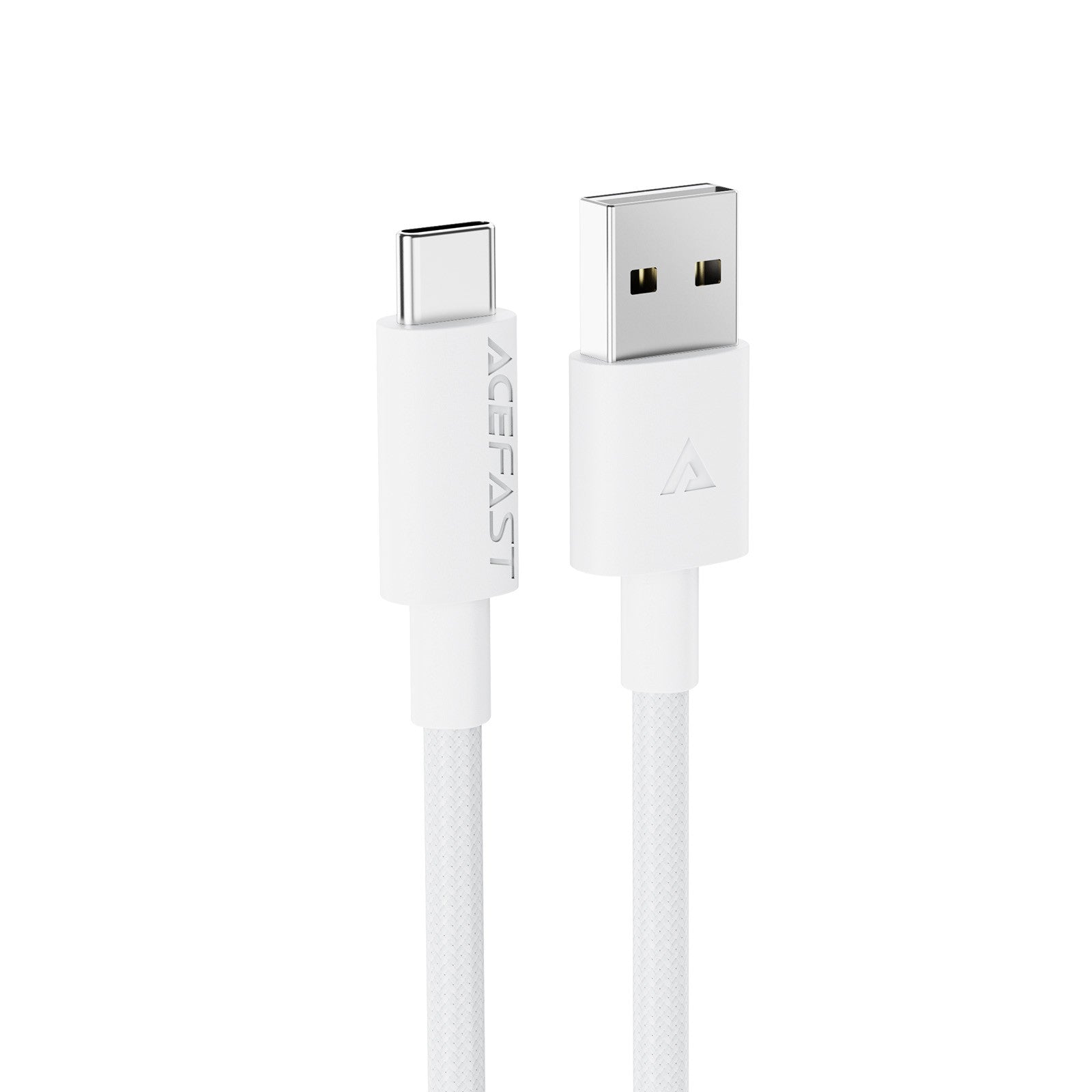 USB kabelis Acefast C18-04 USB-A to USB-C 1.2m baltas
