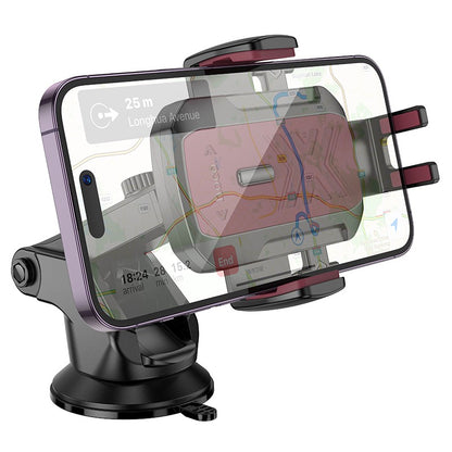Automobilinis telefono laikiklis Hoco H65 (dashboard) juodas