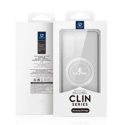 Dėklas Dux Ducis Clin Magsafe Samsung S937 S25 Edge skaidrus