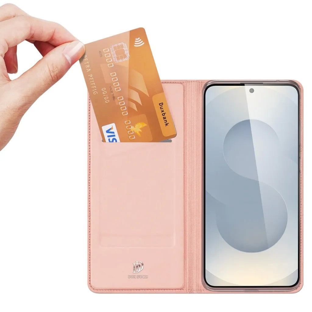 Dėklas Dux Ducis Skin Pro Samsung S937 S25 Edge rožinio aukso