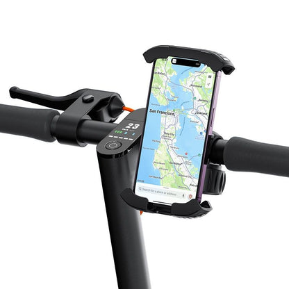 Telefono laikiklis dviračiui Baseus QuickGo Series Bike Phone Mount Cluster juodas C40561500113-00