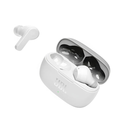 Belaidės ausinės JBL Wave 200 TWS baltos