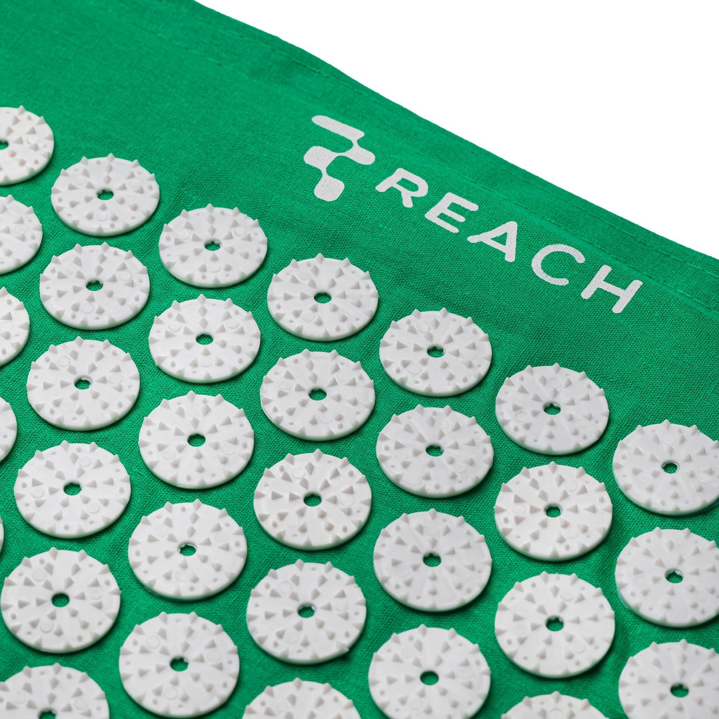 Masažinis akupresūros kilimėlis su pagalvėle Reach MM-001 žalias