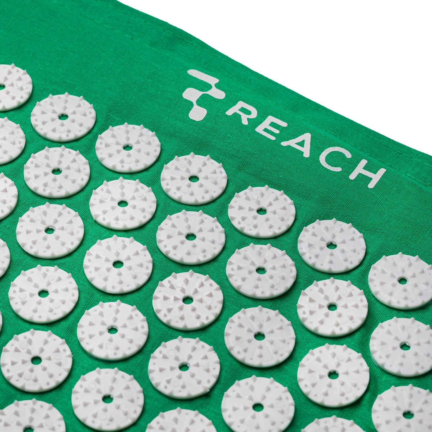 Masažinis akupresūros kilimėlis su pagalvėle Reach MM-001 žalias