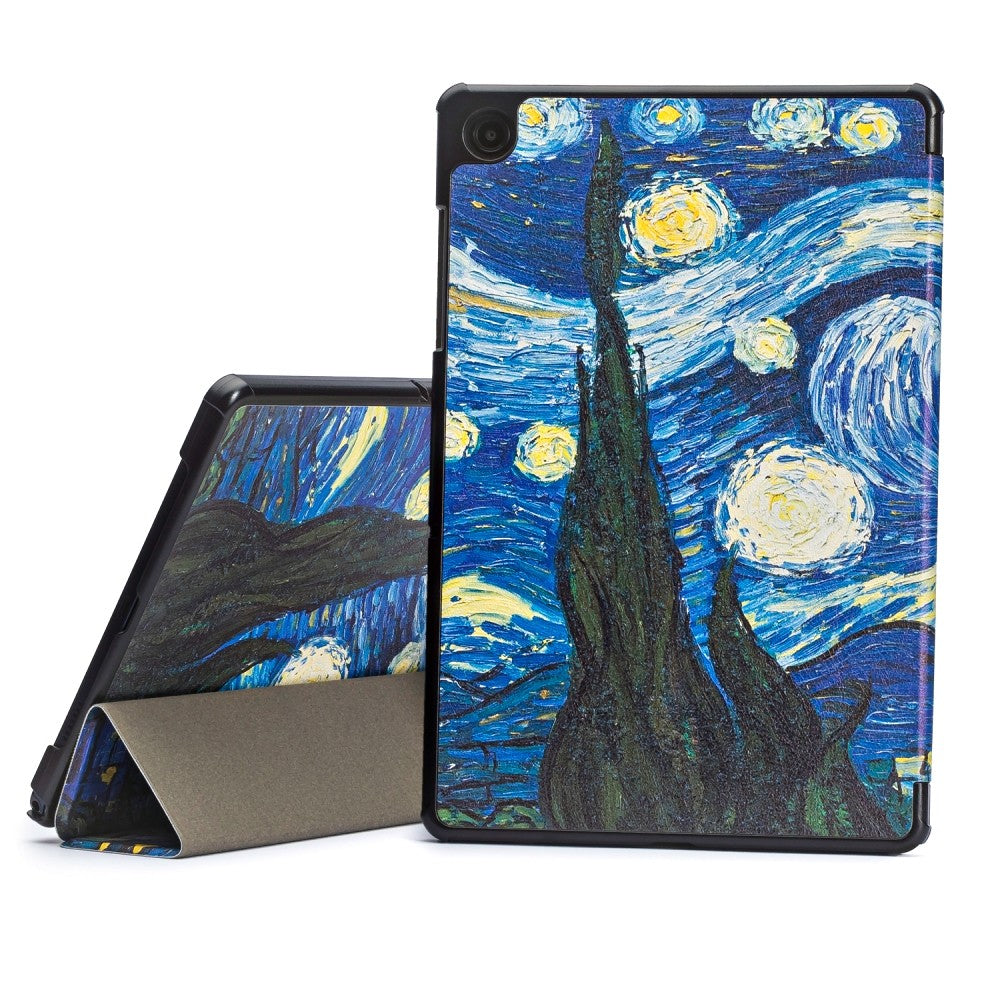Dėklas Reach Smart Leather Samsung X210/X215/X216 Tab A9 Plus 11.0/X230/X235/X236 Tab A11 Plus 11.0 starry night