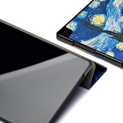 Dėklas Reach Smart Leather Samsung X210/X215/X216 Tab A9 Plus 11.0/X230/X235/X236 Tab A11 Plus 11.0 starry night