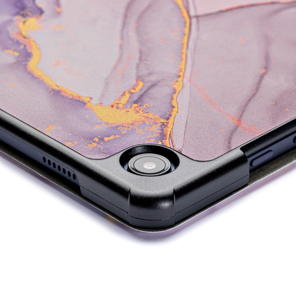 Dėklas Reach Smart Leather Samsung X210/X215/X216 Tab A9 Plus 11.0/X230/X235/X236 Tab A11 Plus 11.0 marble