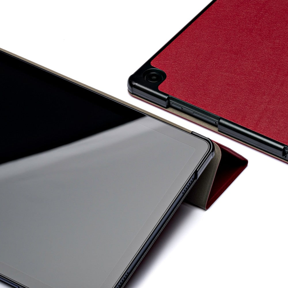 Dėklas Reach Smart Leather Xiaomi Pad 8/7/7 Pro tamsiai raudonas