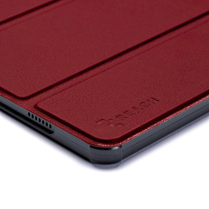 Dėklas Reach Smart Leather Xiaomi Redmi Pad Pro 12.1 tamsiai raudonas