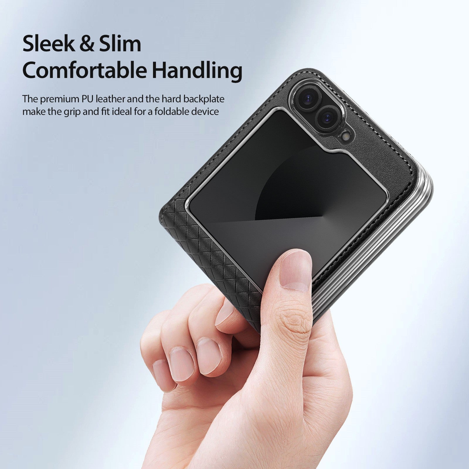 Dėklas Dux Ducis Bril Samsung F751 Z Flip7 juodas