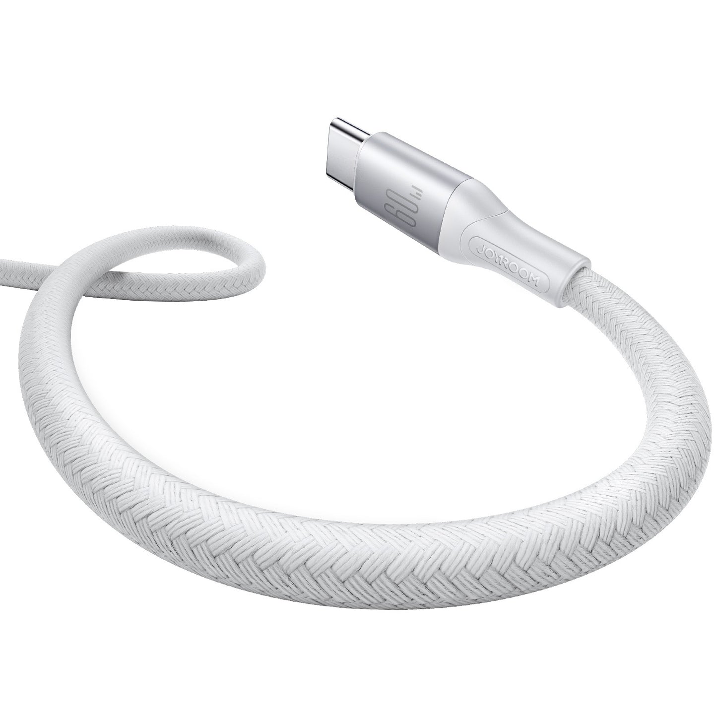 USB kabelis Joyroom S-A28 USB-C to USB-C 60W 1.0m baltas