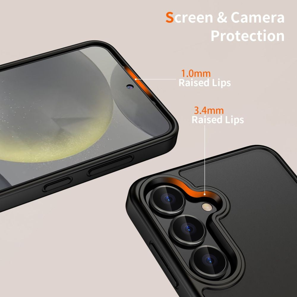 Dėklas Reach Matte Samsung A266 A26 5G juodas