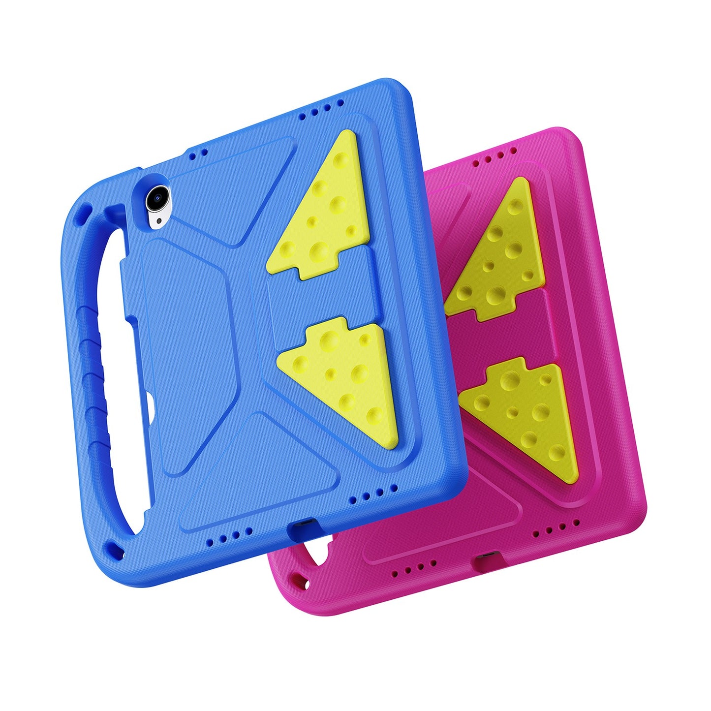Dėklas Dux Ducis Puff Apple iPad 10.9 2022/iPad 11 2025 mėlynas