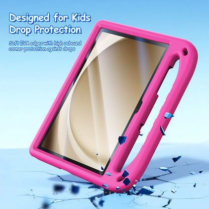 Dėklas Dux Ducis Puff Samsung X210/X215/X216 Tab A9 Plus 11.0/X230/X235/X236 Tab A11 Plus 11.0 rožinis