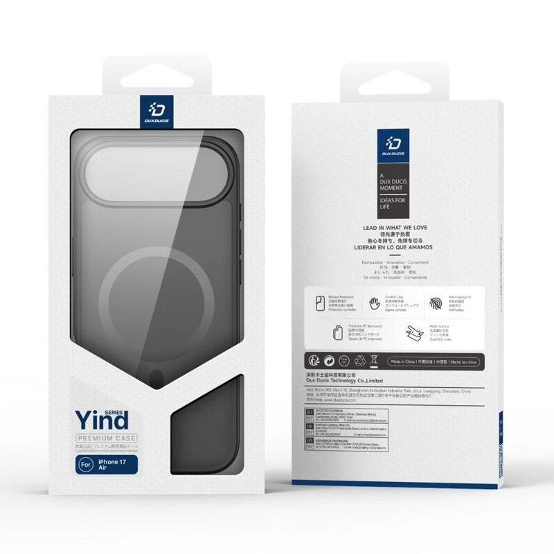 Dėklas Dux Ducis Yind Apple iPhone Air juodas