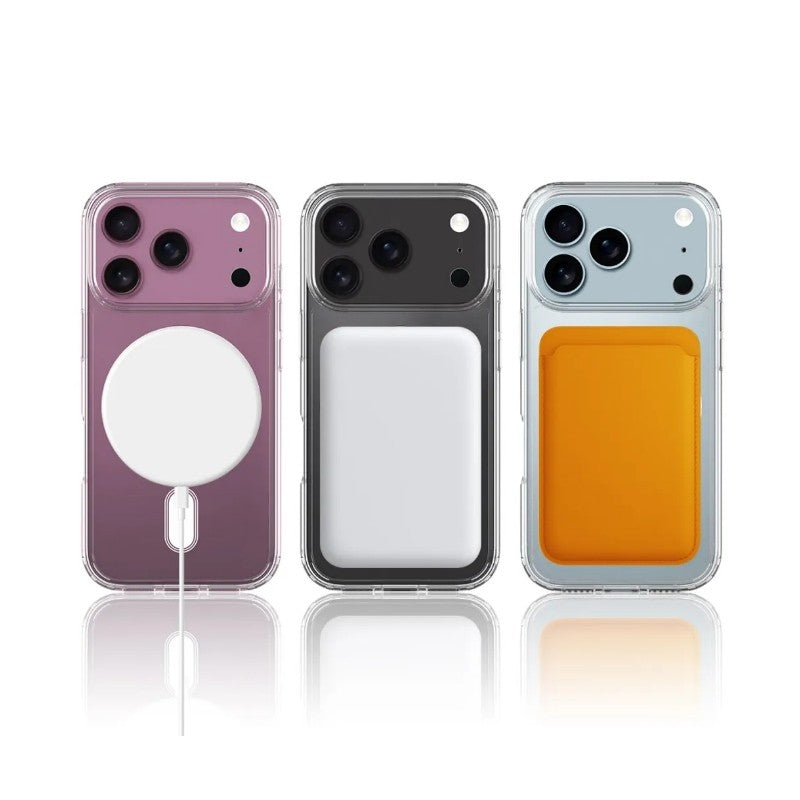 Dėklas Clear MagSafe Case Apple iPhone 17 Pro skaidrus