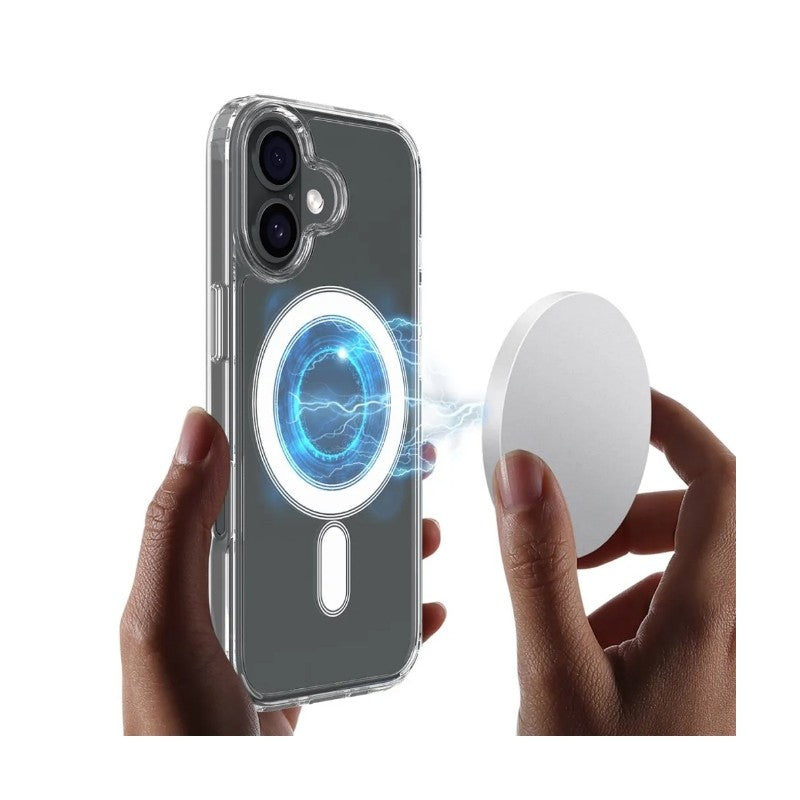 Dėklas Clear MagSafe Case Apple iPhone 17 skaidrus