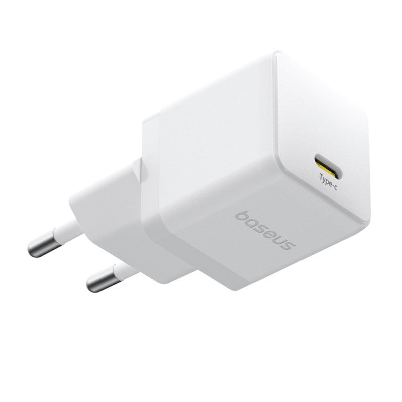 Įkroviklis Baseus Palm 20W USB-C + USB-C to USB-C cable 1.0m baltas P10111602213-01