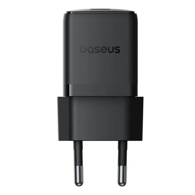 Įkroviklis Baseus Palm 20W USB-C + USB-C to USB-C cable 1.0m juodas P10111602113-01