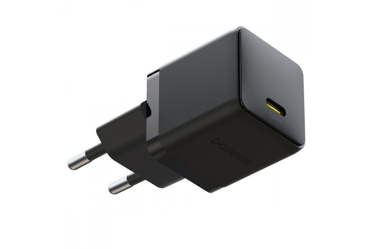 Įkroviklis Baseus Palm 20W USB-C + USB-C to USB-C cable 1.0m juodas P10111602113-01