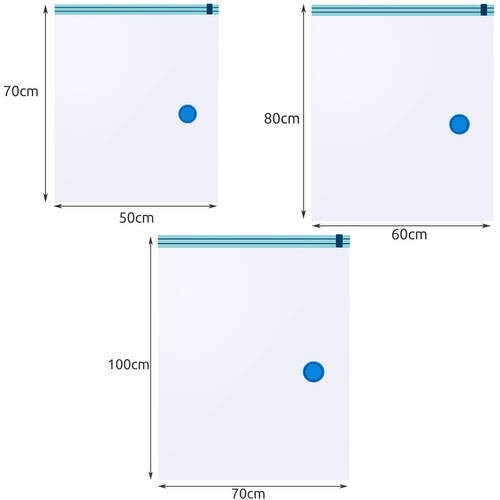 Vakuuminiai maišai Reach VB-15 15 vnt. su pompa